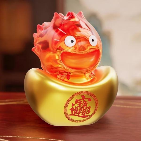 【預購】物語 + 來財 金元寶卡西法 宮崎駿吉卜力霍爾的移動城堡來財系列第四彈 物語 + 來財 金元寶卡西法 宮崎駿吉卜力霍爾的移動城堡來財系列第四彈