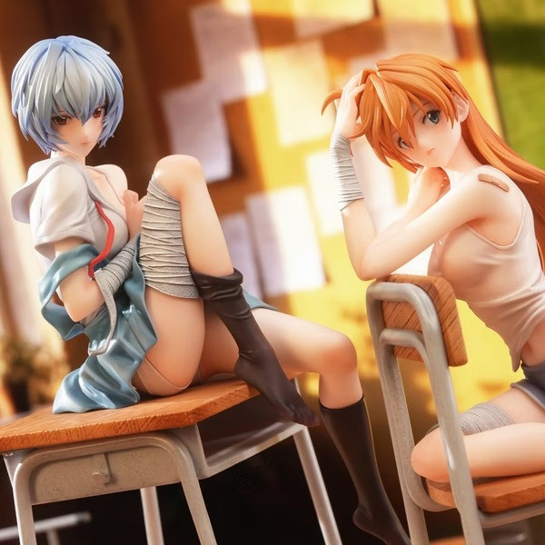 【預購】Quiet Art 1/6 凌波零＆明日香 EVA新世紀福音戰士桌面系列 Quiet Art 1/6 凌波零＆明日香 EVA新世紀福音戰士桌面系列