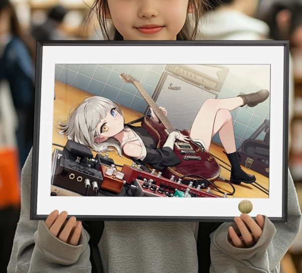 【預購】皇呱《貓系少女要樂奈》裝飾畫 MyGO 皇呱《貓系少女要樂奈》裝飾畫 MyGO