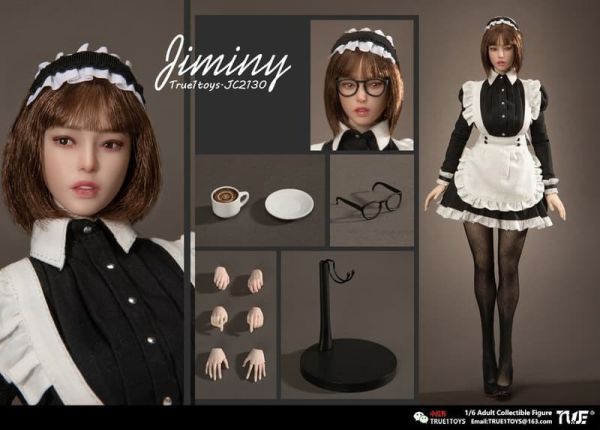 【2026/03月預購】1/6 可動 JC2130 女僕吉米妮Jiminy 植髮版 1/6 可動 JC2130 女僕吉米妮Jiminy 植髮版