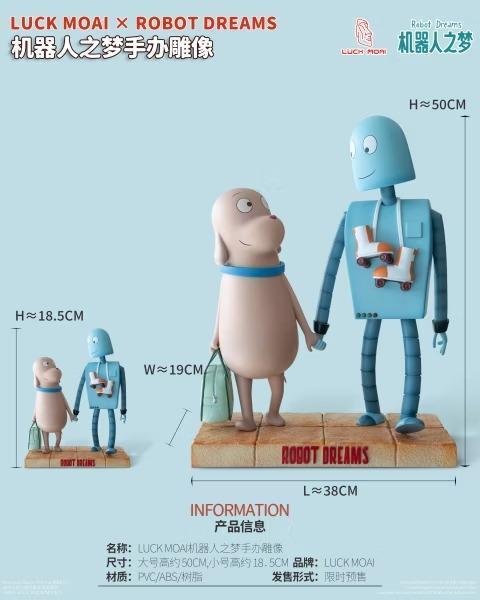 【預購】Luck Moai 小狗與機器人牽手 再見機器人 Luck Moai 小狗與機器人牽手 再見機器人