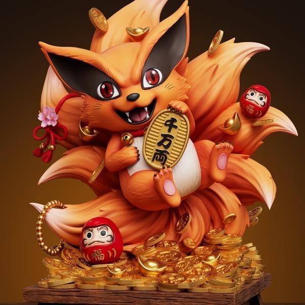 【預購】wawa 招財九尾 招財系列 火影忍者 wawa 招財九尾 招財系列 火影忍者