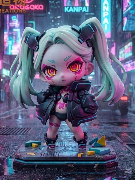 【預購】丸趣造物 Q版瑞貝卡 電馭叛客：邊緣行者 丸趣造物 Q版瑞貝卡 電馭叛客：邊緣行者