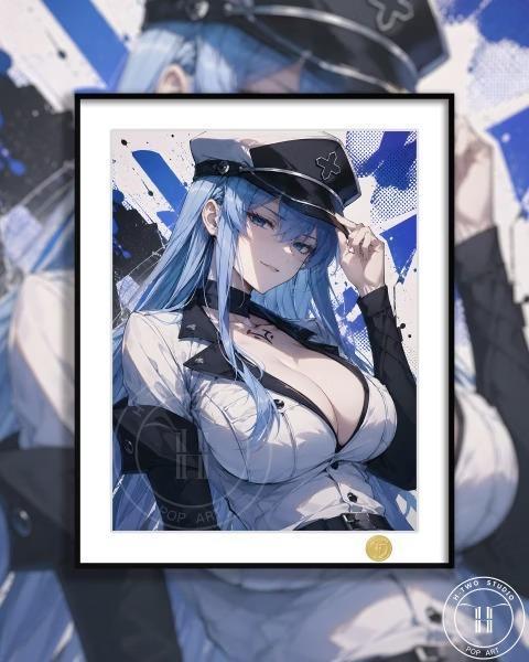 【預購】H2《艾斯德斯》裝飾畫 斬！赤紅之瞳 H2《艾斯德斯》裝飾畫 斬！赤紅之瞳