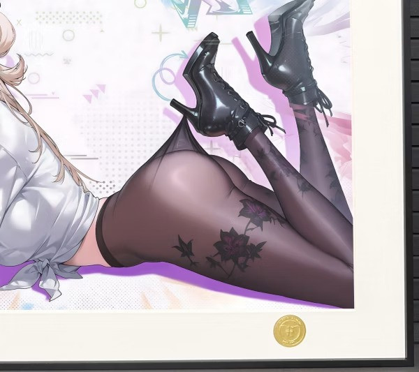 【預購】H2《黑絲琳奈》裝飾畫 鳴潮 H2《黑絲琳奈》裝飾畫 鳴潮