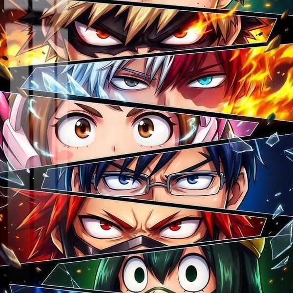 【預購】阿喵畫社《我的英雄學院眼神殺》燈帶畫 我的英雄學院 阿喵畫社《我的英雄學院眼神殺》燈帶畫 我的英雄學院