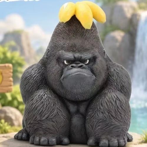 【預購】動物星雲 + 鴉之巢Art 大猩猩GoKong 狂野國度瞪眼馬拉松 動物星雲 + 鴉之巢Art 大猩猩GoKong 狂野國度瞪眼馬拉松
