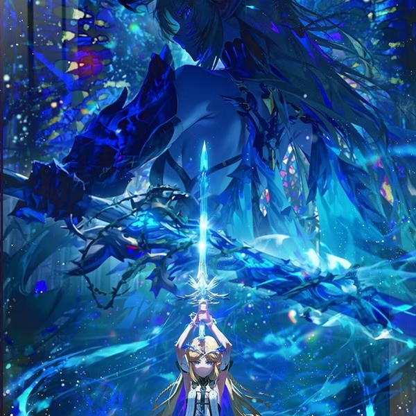 【預購】阿喵畫社《卡提希婭覺醒》燈帶畫 鳴潮 阿喵畫社《卡提希婭覺醒》燈帶畫 鳴潮