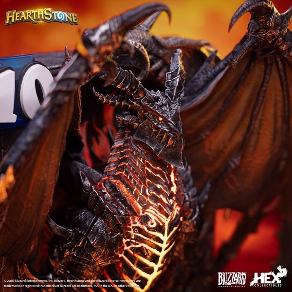 【預購】HEX Collectibles 死亡之翼 魔獸世界 爐石戰記 HEX Collectibles 死亡之翼 魔獸世界 爐石戰記
