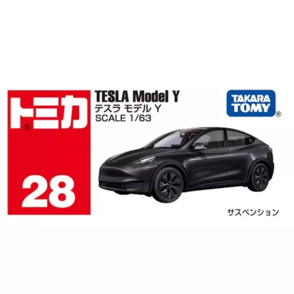【現貨】TOMICA 多美小汽車 #28 特斯拉 Model Y TOMICA 多美小汽車 #28 特斯拉 Model Y