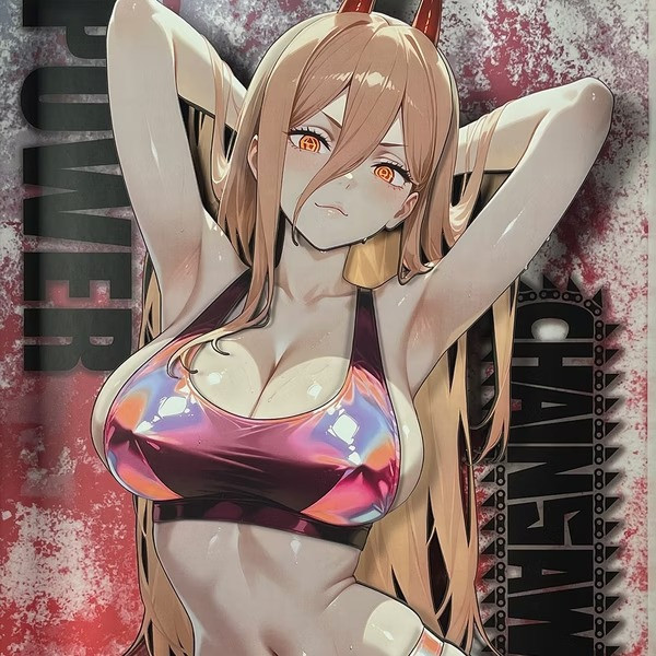 【預購】黑白畫映B&W《泳裝帕瓦》立體裝飾畫 鏈鋸人 黑白畫映B&W《泳裝帕瓦》立體裝飾畫 鏈鋸人