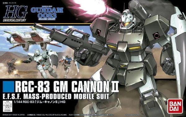 【2026/10月預購】HGUC 1/144 #125 吉姆 加農型 II 鋼彈 HGUC 1/144 #125 吉姆 加農型 II 鋼彈