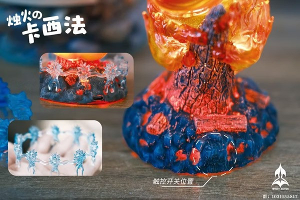 【預購】NINETY SEVEN玖柒 碳支卡西法 CALCIFER 宮崎駿吉卜力霍爾的移動城堡 NINETY SEVEN玖柒 碳支卡西法 CALCIFER 宮崎駿吉卜力霍爾的移動城堡