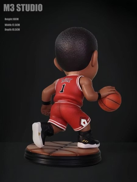 【預購】M3 Q版 公牛羅斯 飆風玫瑰 NBA M3 Q版 公牛羅斯 飆風玫瑰 NBA