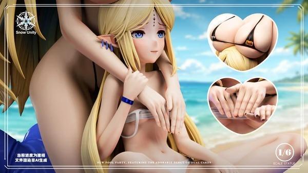 【預購】Snow Unity 1/6 泳池派對 雙卡 卡卡羅&卡米莉亞 鳴潮 Snow Unity 1/6 泳池派對 雙卡 卡卡羅&卡米莉亞 鳴潮