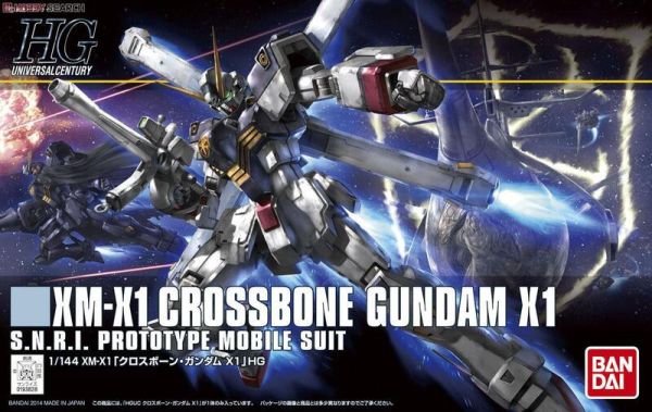 【現貨】萬代 HGUC 1/144 #187 骷髏鋼彈X1 萬代 HGUC 1/144 #187 骷髏鋼彈X1