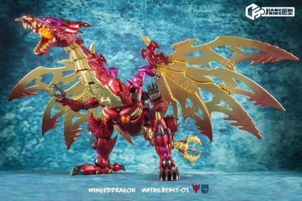 【2026/10月預購】匠型JX-MB-01 赤鱗應龍 紅龍 密卡登 野獸戰爭 火龍王  MataiBeast-01 匠型JX-MB-01 赤鱗應龍 紅龍 密卡登 野獸戰爭 火龍王  MataiBeast-01