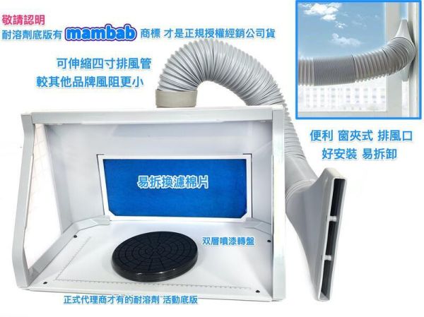 【即將再到貨】三合一工作站 ( 模型組裝噴漆抽風箱/攝影棚 ) 三合一工作站 ( 模型組裝噴漆抽風箱/攝影棚 )