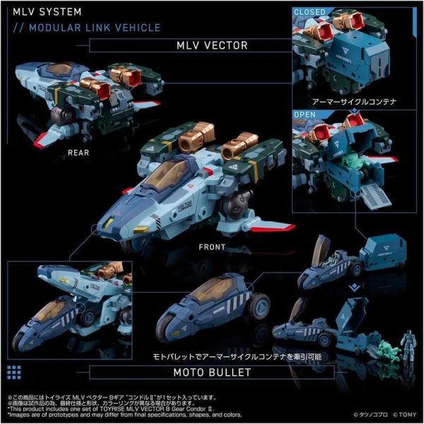 【2027/05月預購】日版  Toyrise MLV Vector B-Gear Condor II Toyrise MLV Vector B-Gear Condor II