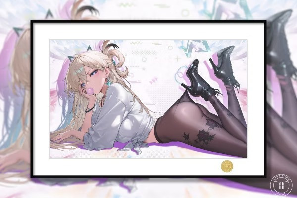 【預購】H2《黑絲琳奈》裝飾畫 鳴潮 H2《黑絲琳奈》裝飾畫 鳴潮