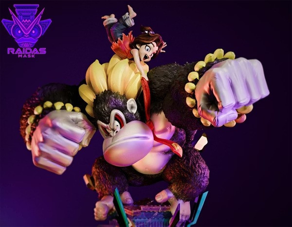 【預購】Raidas Mask硬梆梆 1/6 咚奇剛 Donkey Kong 蕉力全開.剛形態 Raidas Mask硬梆梆 1/6 咚奇剛 Donkey Kong 蕉力全開.剛形態