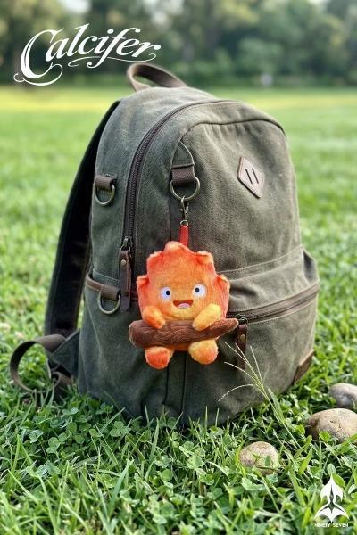 【預購】NINETY SEVEN玖柒 卡西法 CALCIFER 毛絨掛件 宮崎駿吉卜力霍爾的移動城堡 (雙版本) NINETY SEVEN玖柒 卡西法 CALCIFER 毛絨掛件 宮崎駿吉卜力霍爾的移動城堡 (雙版本)