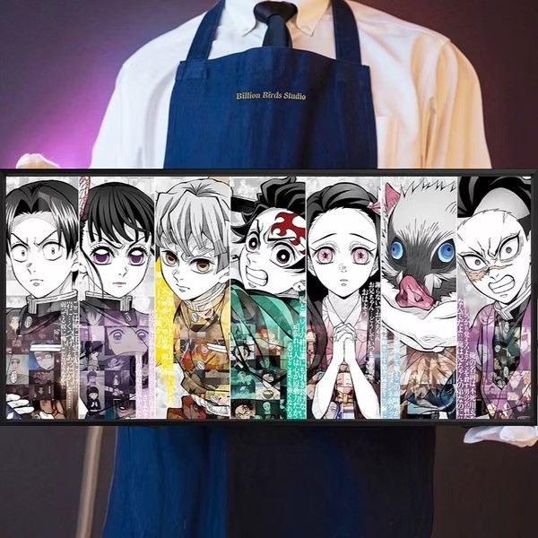 【預購】千鳥社《隊士百景 七隊員》鬼滅之刃裝飾畫 千鳥社《隊士百景 七隊員》鬼滅之刃裝飾畫