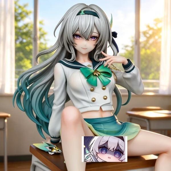 【預購】繪漫 1/6 反差女友流螢 崩壞：星穹鐵道 課桌系列 繪漫 1/6 反差女友流螢 崩壞：星穹鐵道 課桌系列