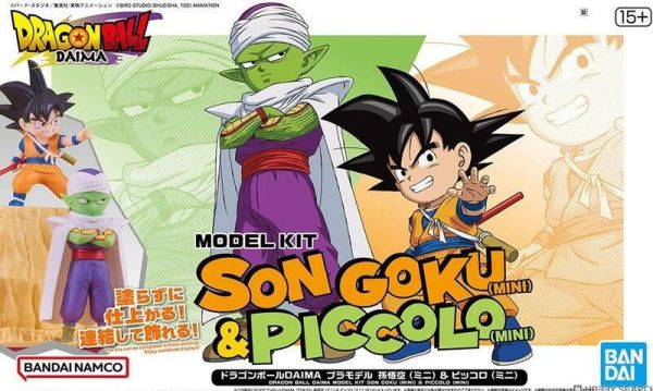 【現貨】七龍珠DAIMA 組裝模型 孫悟空 (迷你) & 比克 (迷你) 七龍珠DAIMA 組裝模型 孫悟空 (迷你) & 比克 (迷你)