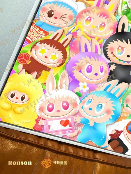 【預購】神秘畫廊《Labubu怪味變裝秀》Labubu怪味變裝秀裝飾畫 神秘畫廊《Labubu怪味變裝秀》Labubu怪味變裝秀裝飾畫