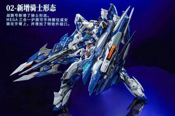 【現貨】大漫匠 核金重構 核心晶者 戰狼號【Mega形態】 1/72 合金可動模型 紅蓮工坊 全能攻擊自由飛行背包 1/100 配件包 拼裝模型 榮耀捍衛者