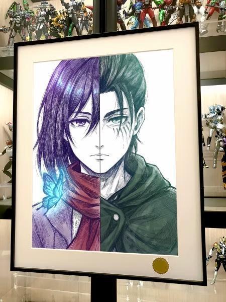 【預購】星空《三笠艾倫》裝飾畫 進擊的巨人 星空《三笠艾倫》裝飾畫 進擊的巨人