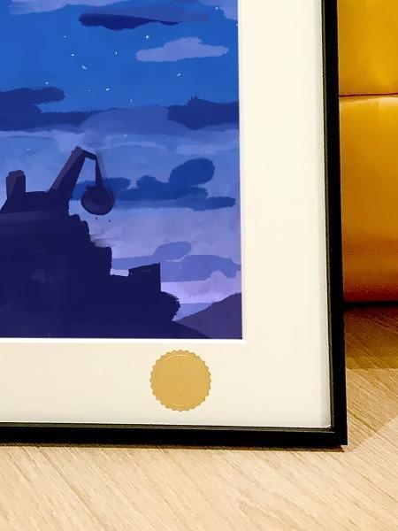 【預購】星空《流星卡比》裝飾畫 星之卡比 星空《流星卡比》裝飾畫 星之卡比