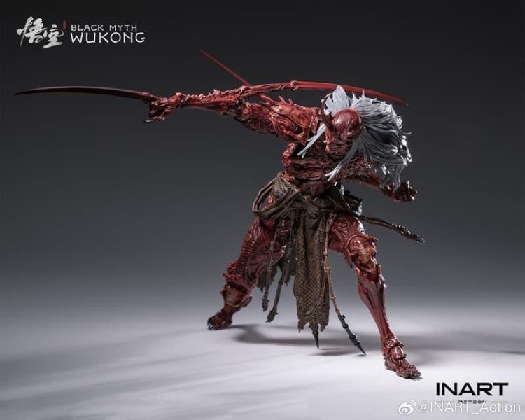 【2026/09月預購】 INART Action系列 黑神話 悟空 夜叉王 1:12 可動人偶 INART Action系列 黑神話 悟空 夜叉王 1:12 可動人偶