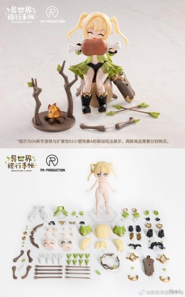 【2026/09月預購】 PR 異世界旅行手帳 PR04 新手遊俠 瑞貝卡 希爾 組裝模型 PR 異世界旅行手帳 PR04 新手遊俠 瑞貝卡 希爾 組裝模型