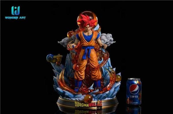 【現貨】Wonder Art Studios 超級賽亞人之神孫悟空 Wonder Art Studios 超級賽亞人之神孫悟空
