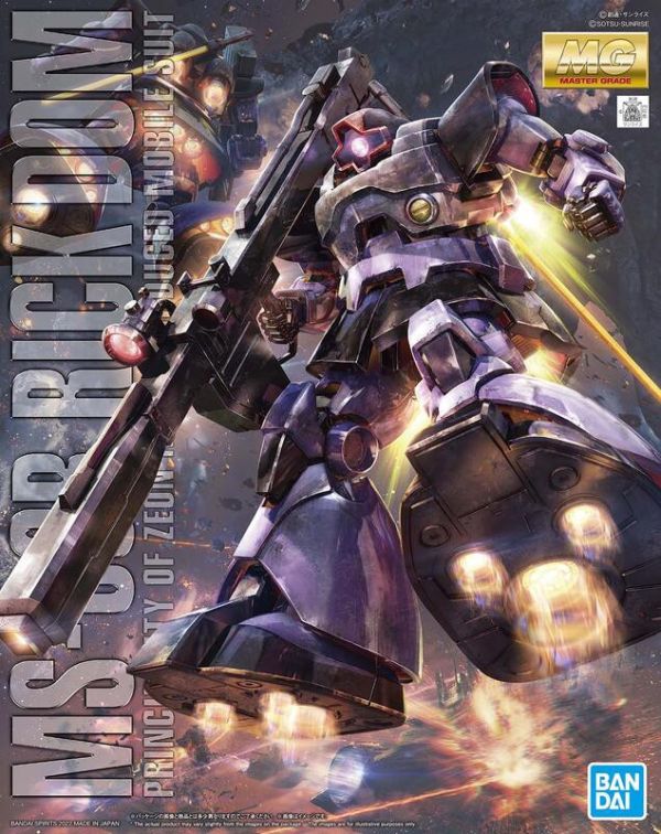 【現貨】BANDAI 萬代 MG 1/100 機動戰士鋼彈 里克・德姆 BANDAI 萬代 MG 1/100 機動戰士鋼彈 里克・德姆