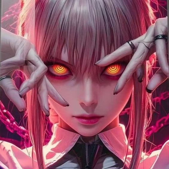 【預購】橘子《支配惡魔》 瑪奇瑪裝飾畫 鏈鋸人 橘子《支配惡魔》 瑪奇瑪裝飾畫 鏈鋸人