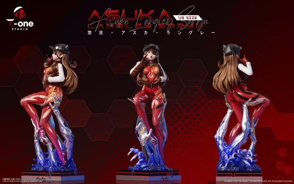【預購】T-one 1/6 惣流·明日香 EVA新世紀福音戰士系列第一彈 T-one 1/6 惣流·明日香 EVA新世紀福音戰士系列第一彈