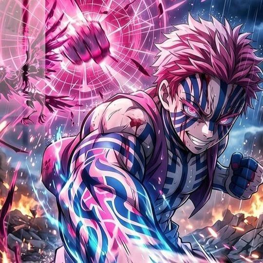 【預購】橘子《破壞殺》猗窩座裝飾畫 鬼滅之刃 橘子《破壞殺》猗窩座裝飾畫 鬼滅之刃