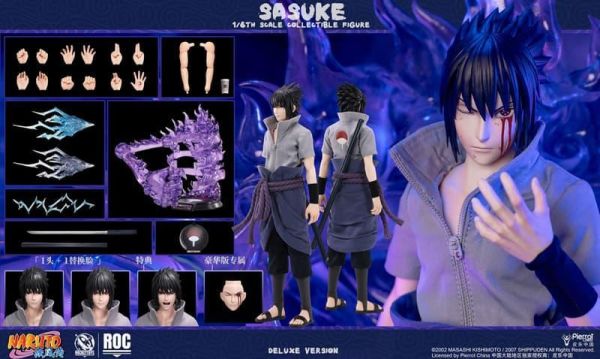 【2027/09月預購】1/6 可動 ROC-017 火影忍者 疾風傳 Sasuke宇智波佐助 DX Ver. 豪華版 1/6 可動 ROC-017 火影忍者 疾風傳 Sasuke宇智波佐助 DX Ver. 豪華版