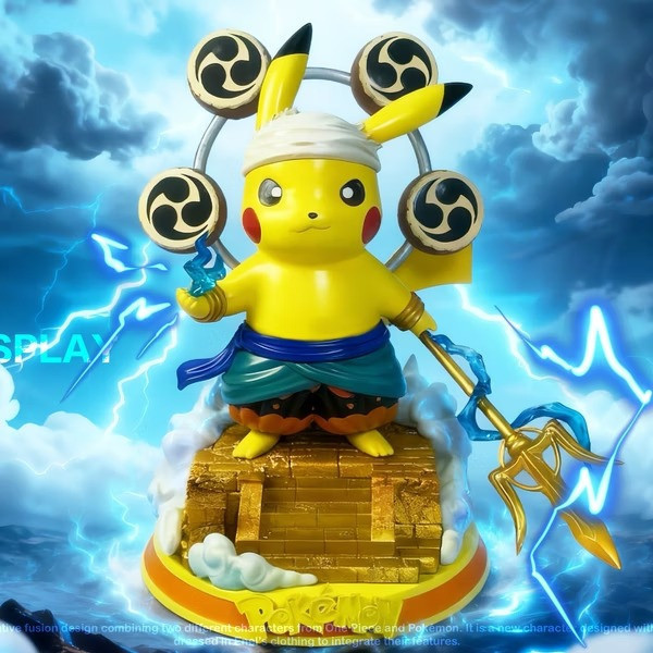 【預購】幻裝社 雷神皮卡丘 寶可夢神奇寶貝航海王換裝系列第三彈 幻裝社 雷神皮卡丘 寶可夢神奇寶貝航海王換裝系列第三彈