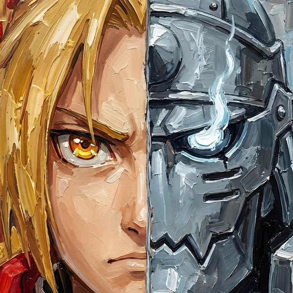 【預購】H2《愛德華阿爾馮斯》裝飾畫 鋼之鍊金術師 H2《愛德華阿爾馮斯》裝飾畫 鋼之鍊金術師