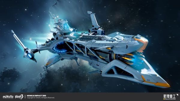 【2026/09月預購】星環重工 崩壞3 1/2000 Hyperion 休伯利安號 組裝模型 星環重工 崩壞3 1/2000 Hyperion 休伯利安號 組裝模型