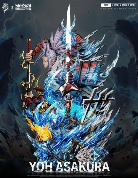 【預購】掠影+Demons 麻倉葉 通靈王收藏級雕像001 掠影+Demons 麻倉葉 通靈王收藏級雕像001