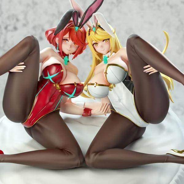 【預購】NTR 1/4 光與焰兔女郎 異度神劍 NTR 1/4 光與焰兔女郎 異度神劍