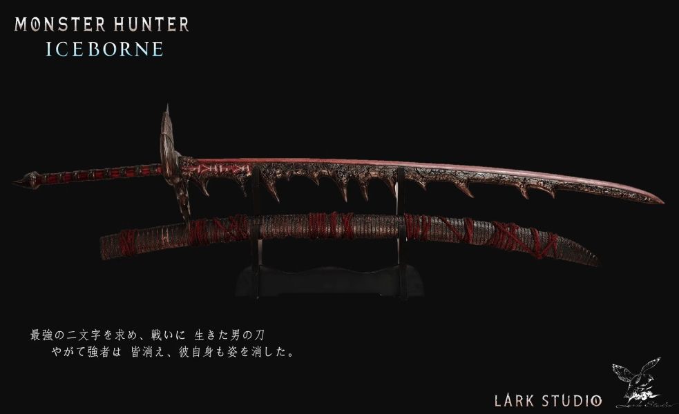 【預購】雲中山雀 1/2 太刀模型 魔物獵人武器系列 Monster Hunter 雲中山雀 1/2 太刀模型 魔物獵人武器系列 Monster Hunter