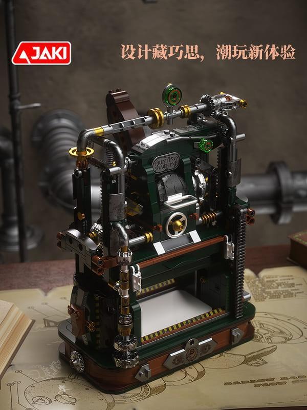 【2026/05月預購】佳奇 JAKI KJ052 復古狂潮 硬核機械印刷機  【 KJ052 中文版】 佳奇 JAKI KJ052 復古狂潮 硬核機械印刷機 兩版【 KJ052 中文版】