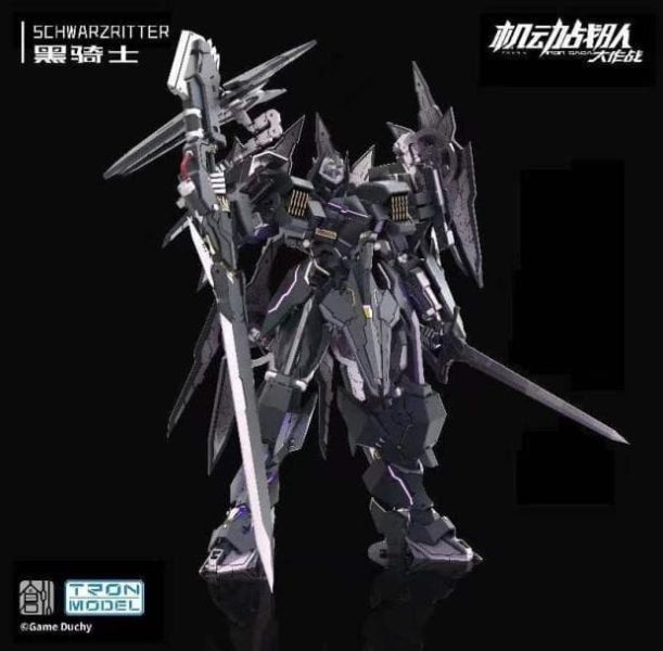 【2026/03月預購】創模玩 機動戰隊大作戰 黑騎士 合金成品模型 創模玩 機動戰隊大作戰 黑騎士 合金成品模型