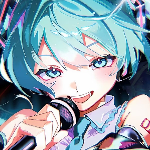 【預購】星空《麥克風初音》裝飾畫 初音未來 星空《麥克風初音》裝飾畫 初音未來